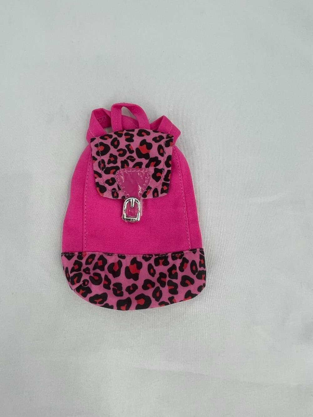 My Life Doll Backpack Purse Pink Leopard Print Fashion Accessory